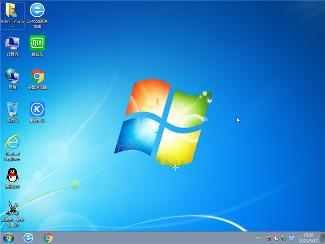 ѻ԰ Win7 SP1 32λ콢 v2021.06