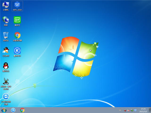 ѻ԰ Win7 SP1 32λ콢 v2021.08